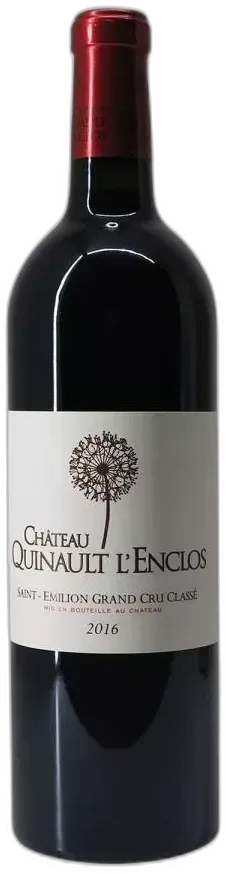vue du vin Château Quinault l’Enclos Saint Emilion Grand Cru