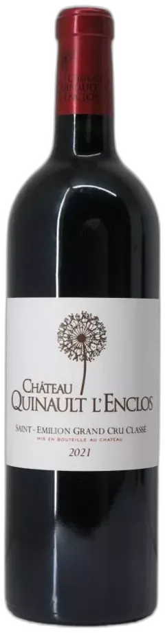 vue du vin Château Quinault l’Enclos Saint Emilion Grand Cru
