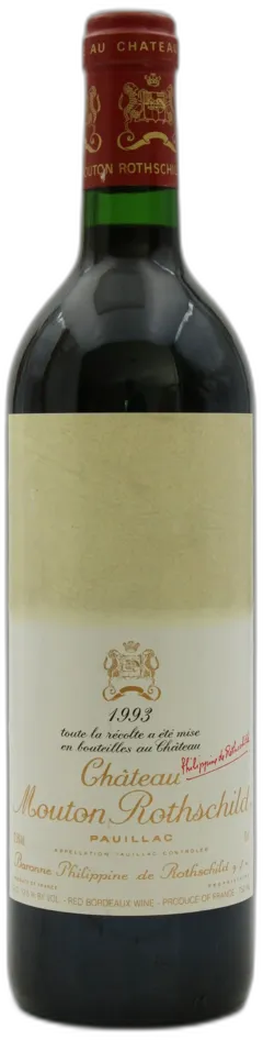 photo du vin Château Mouton Rothschild