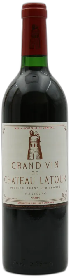 vue du vin Chateau Latour