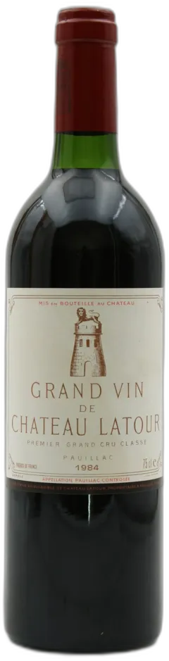 vue du vin Chateau Latour