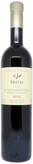 aperçu du vin Chris Ringland Dry Grown Barossa Ranges Three Rivers) Shiraz 2015