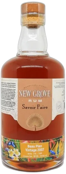 photo New Grove Beau Plan Millésime 2007 13 Ans d’Âge