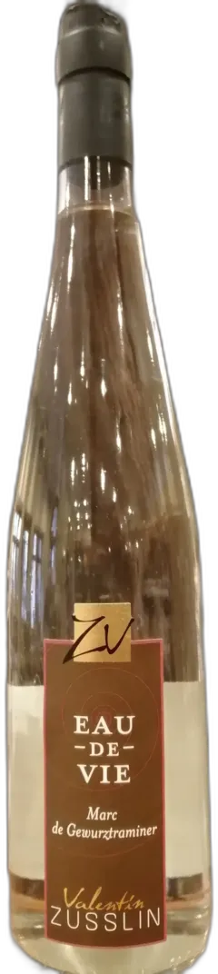 vue du vin Marc de Gewurztraminer