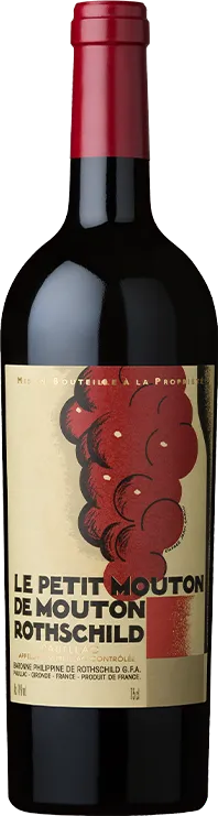 vue du vin Petit Mouton de Rothschild