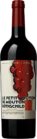 vue du vin Petit Mouton de Rothschild