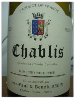 image du vin Jean-Paul & Benoît Droin Grands Vins de Chablis