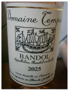 photo du vin Bandol Rosé