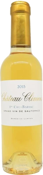 photo Château Climens Bouteille 2015