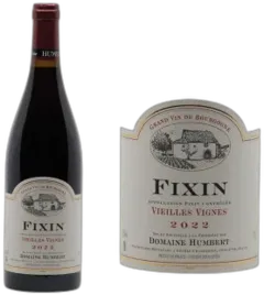 capture du vin Fixin "Vieilles Vignes"