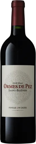 photo du vin Ormes de Pez