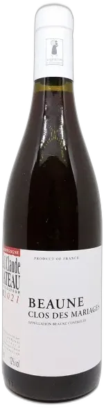 image du vin Jean-Claude Rateau, Beaune les Beaux et Bons