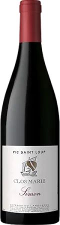 illustration du vin Pic Saint-Loup Clos Marie Cuvée Simon Christophe Peyrus et Françoise Julien
