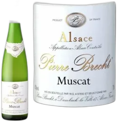 image du vin Pierre Brecht Muscat Vin d’Alsace