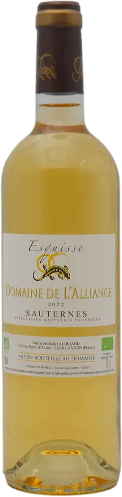 photo Sauternes Esquisse 2022