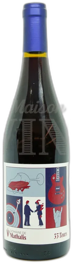 photos du vin 33 Tours Domaine de Mathalis Rouge