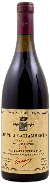 illustration du vin Trapet Chapelle Chambertin