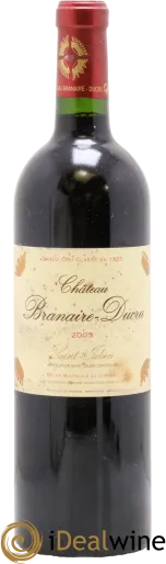 vue du vin Château Branaire Ducru 2010