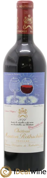 capture du vin Chateau Mouton Rothschild