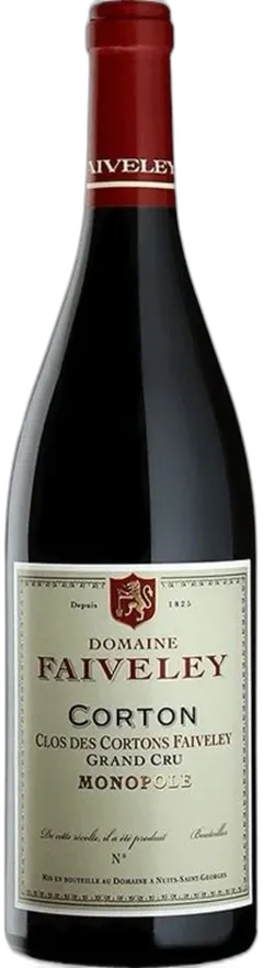 photo du vin Domaine Faiveley Corton Clos des Cortons Grand Cru Monopole Rouge