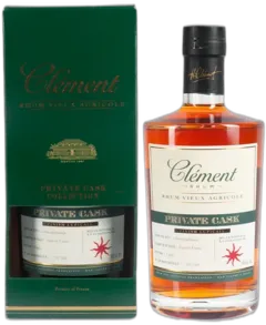 photo du vin Clément Rhum Vieux Agricole de Martinique "la Confrérie du Rhum 5 Ans" Brun