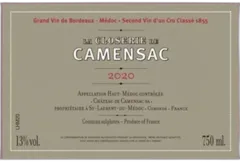 photo du vin Château de Camensac