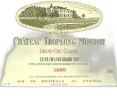 capture du vin Château Troplong Mondot