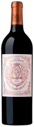 vue du vin Château Pichon Baron