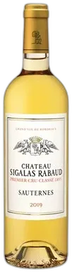 photo du vin Château Sigalas Rabaud