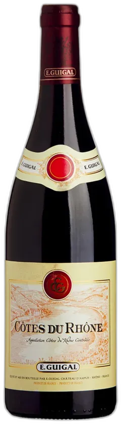 photos du vin Côtes-du-Rhône Guigal Rouge