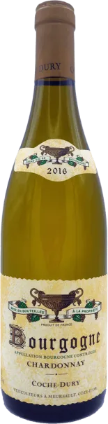 photo Bourgogne Chardonnay 2016