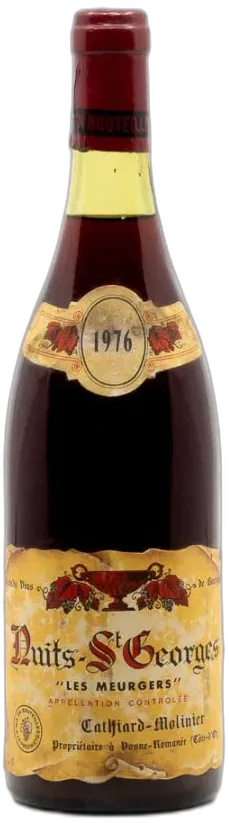 image du vin Cathiard Nuits Saint Georges 1er Cru Meurgers 1976