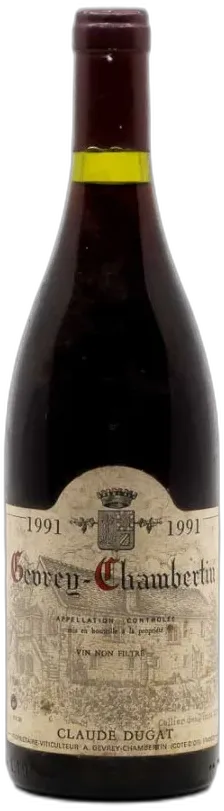 photo du vin Dugat Claude Gevrey Chambertin 1991