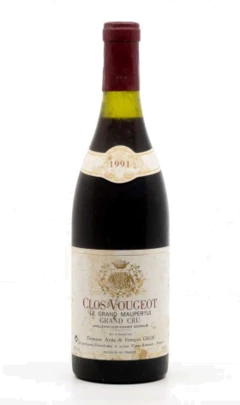 photo Gros Anne Clos Vougeot Grand Cru Grand Maupertui 1991