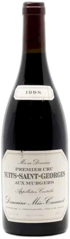 photo du vin Meo Camuzet Nuits Saint Georges 1er Cru Murgers 1998