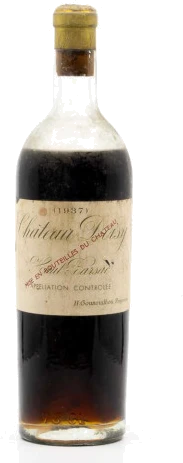 photo Château Doisy Sauternes 1937