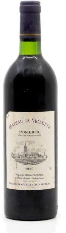 photo Château la Violette Pomerol 1980