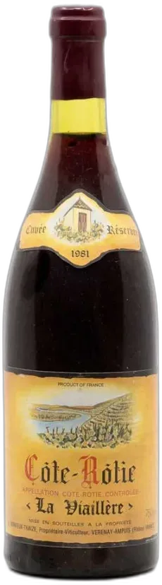 photo du vin Dervieux Thaize Côte Rôtie la Viallière