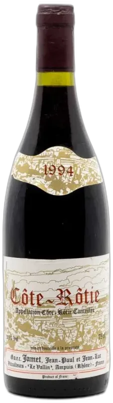 vue du vin Jamet Côte Rôtie