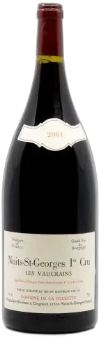 photo Domaine de la Poulette Nuits Saint Georges 1er Cru Vaucrains 2001 Magnum