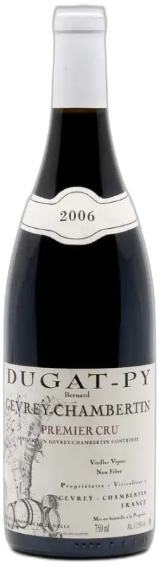 photo du vin Dugat py Gevrey Chambertin 1er Cru Vieilles Vignes 2006