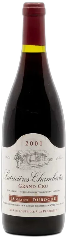 vue du vin Duroche Latricières Chambertin Grand Cru