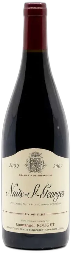 capture du vin Rouget Emmanuel Nuits Saint Georges 2009