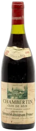 photo Prieur Jacques Chambertin Grand Cru Clos de Bèze 1990
