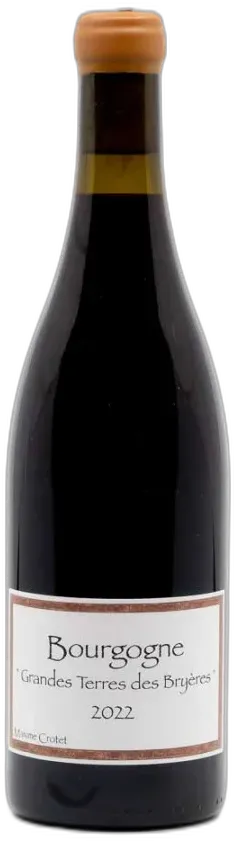image du vin Crotet Maxime Bourgogne Grandes Terres des Bryères