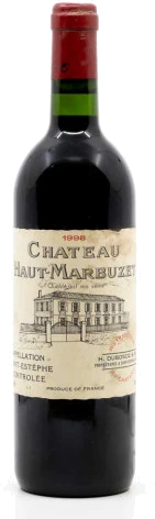 photo Château Haut Marbuzet Saint Estèphe 1998