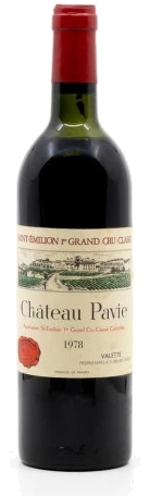 photo Château Pavie Saint Emilion Grand Cru 1978