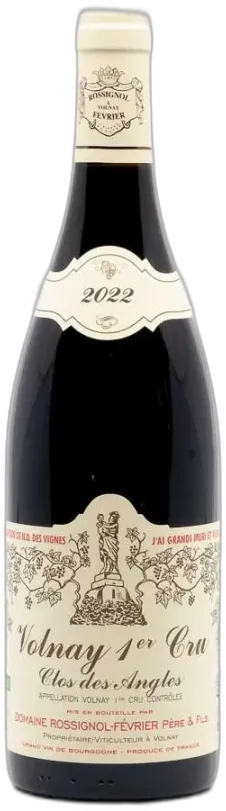 image du vin Rossignol Fevrier Volnay 1er Cru Clos des Angles 2022