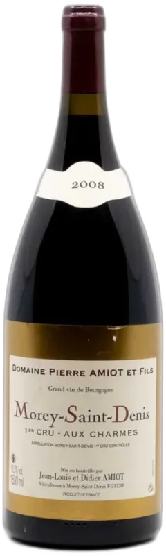 photo du vin Amiot Pierre Morey Saint Denis 1er Cru Charmes 2008 Magnum