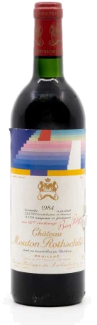 photo Château Mouton Rothschild Pauillac 1984